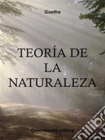 Teoría de la naturaleza. E-book. Formato Mobipocket ebook