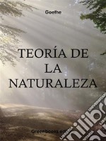 Teoría de la naturaleza. E-book. Formato EPUB ebook