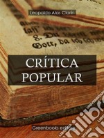 Crítica popular . E-book. Formato Mobipocket ebook