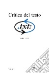 Critica del testo (2020) Vol. 23/1. E-book. Formato PDF ebook