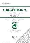 Agrochimica - Special Issue (2021)180 years of excellence in agricultural sciences in Pisa: The state of research today. E-book. Formato PDF ebook