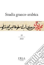 Studia graeco-arabica 13/2023. E-book. Formato PDF ebook