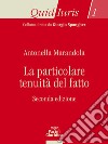 La particolare tenuità del fattoSeconda edizione. E-book. Formato EPUB ebook di Antonella Marandola