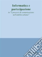 Informatica e partecipazione. E-book. Formato EPUB ebook