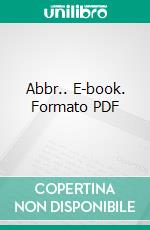 Abbr.. E-book. Formato PDF