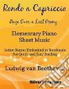 Rage Over a Lost Penny Elementary Piano Sheet Music. E-book. Formato EPUB ebook di Silvertonalities