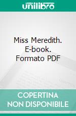 Miss Meredith. E-book. Formato PDF ebook