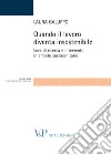 Quando il lavoro diventa insostenibile. Leve di ricerca e intervento in ambito sociosanitario. E-book. Formato PDF ebook