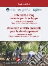 Università e ONG insieme per lo sviluppo: L’esperienza del progetto “Sguardo oltre il carcere” in Camerun. E-book. Formato PDF ebook