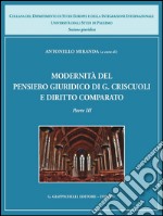 Modernità del pensiero giuridico di G. Criscuoli e diritto comparato. E-book. Formato PDF ebook