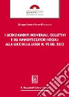 I licenziamenti individuali, collettivi e gli ammortizzatori sociali alla luce della legge n. 92 del 2012. E-book. Formato EPUB ebook