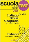 Manuale Concorso a cattedre Italiano-Storia-Geografia A-22, Italiano A11-A12-A13 : Scuola test. E-book. Formato Mobipocket ebook