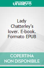 Lady Chatterley's lover. E-book. Formato EPUB