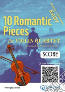 Violin Quartet Score of 