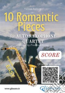 Alto Saxophone Quartet  