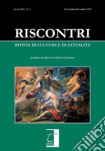 Riscontri. Rivista di Cultura e di AttualitàN. 3 (SETTEMBRE-DICEMBRE 2019). E-book. Formato EPUB ebook di Riscontri