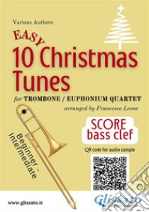 Trombone quartet score of 