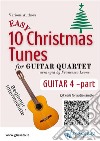 Guitar 4 part of &quot;10 Easy Christmas Tunes&quot; for Guitar Quartetbeginner / intermediate. E-book. Formato Mobipocket ebook