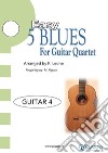 Guitar 4 parts &quot;5 Easy Blues&quot; for Guitar Quartetfor beginners. E-book. Formato Mobipocket ebook