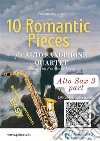 Eb Alto Sax 3 part of &quot;10 Romantic Pieces&quot; for Alto Saxophone Quarteteasy for beginners/intermediate level. E-book. Formato Mobipocket ebook