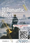 Part 3 (b.c.) Trombone/Euphonium Quartet &quot;10 Romantic Pieces&quot;easy for beginner / intermediate. E-book. Formato EPUB ebook