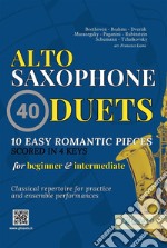 10 Romantic Pieces for Alto Saxophone DuetEasy. E-book. Formato Mobipocket ebook