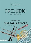 Preludio (La Traviata) - Woodwind quintet set of PARTS. E-book. Formato PDF ebook