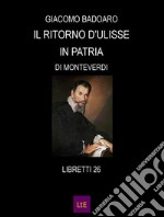 Il ritorno d'Ulisse in patria. E-book. Formato Mobipocket ebook