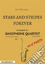 Stars and Stripes Forever - Saxophone Quartet set of PARTSMarch. E-book. Formato PDF ebook