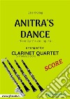 Anitra's Dance - Clarinet Quartet SCOREPeer Gynt suite - op. 46. E-book. Formato PDF ebook