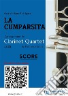 Clarinet Quartet "La Cumparsita" tango (score)intermediate level. E-book. Formato PDF ebook di Gerardo Matos Rodríguez