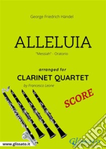 Alleluia - Clarinet Quartet SCORE