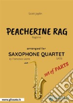 Peacherine Rag - Saxophone Quartet set of PARTSRagtime. E-book. Formato PDF ebook