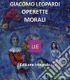 Operette morali. E-book. Formato Mobipocket ebook di Giacomo Leopardi