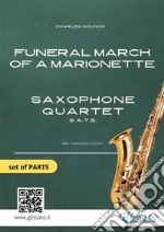 Funeral march of a Marionette - Saxophone Quartet (set of Parts). E-book. Formato PDF ebook