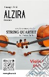 Violin I part of &quot;Alzira&quot; for string quartetOverture. E-book. Formato PDF ebook