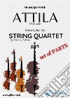 Attila (prelude) String quartet set of parts. E-book. Formato PDF ebook