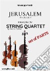 Jerusalem (introduction) String Quartet - Set of parts. E-book. Formato PDF ebook