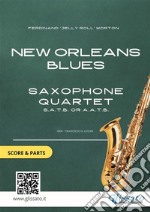 New Orleans Blues - Saxophone Quartet score &amp; parts. E-book. Formato PDF ebook