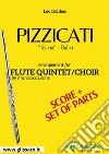 Pizzicati - Flute quintet/choir score & parts'Sylvia' - Ballet. E-book. Formato PDF ebook