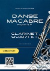 Danse macabre - Clarinet Quartet score & partstone poem Op. 40. E-book. Formato PDF ebook di Camille Saint-Saëns