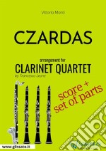 Czardas - Clarinet Quartet score & parts. E-book. Formato PDF