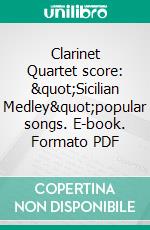 Clarinet Quartet score: 