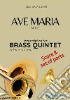 Ave Maria - Brass Quintet score & partsMotet. E-book. Formato PDF ebook di Jacques Arcadelt