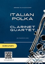 Italian Polka - Clarinet Quartet score & parts. E-book. Formato PDF