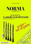 Norma - Clarinet Quintet/Choir score & partsOverture. E-book. Formato PDF ebook di Vincenzo Bellini