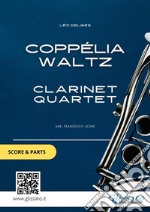 Coppélia Waltz - Clarinet Quartet score & parts'Coppélia' ballet. E-book. Formato PDF ebook