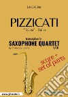 Pizzicati - Saxophone Quartet score &amp; parts&quot;Sylvia&quot; - Ballet. E-book. Formato PDF ebook