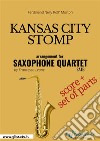 Kansas City Stomp - Saxophone Quartet score &amp; parts. E-book. Formato PDF ebook