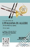L'Italiana in Algeri - Quintetto di Fiati partitura e partiOuverture dall'opera. E-book. Formato PDF ebook di Gioacchino Rossini
